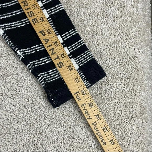 Chaps Sweater Jacket Women Large Black Plaid Asymmetrical Zip NWT T184 - Picture 5 of 12